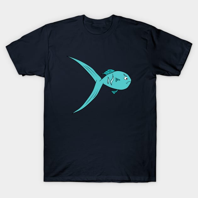 Angry fish T-Shirt by smartsman